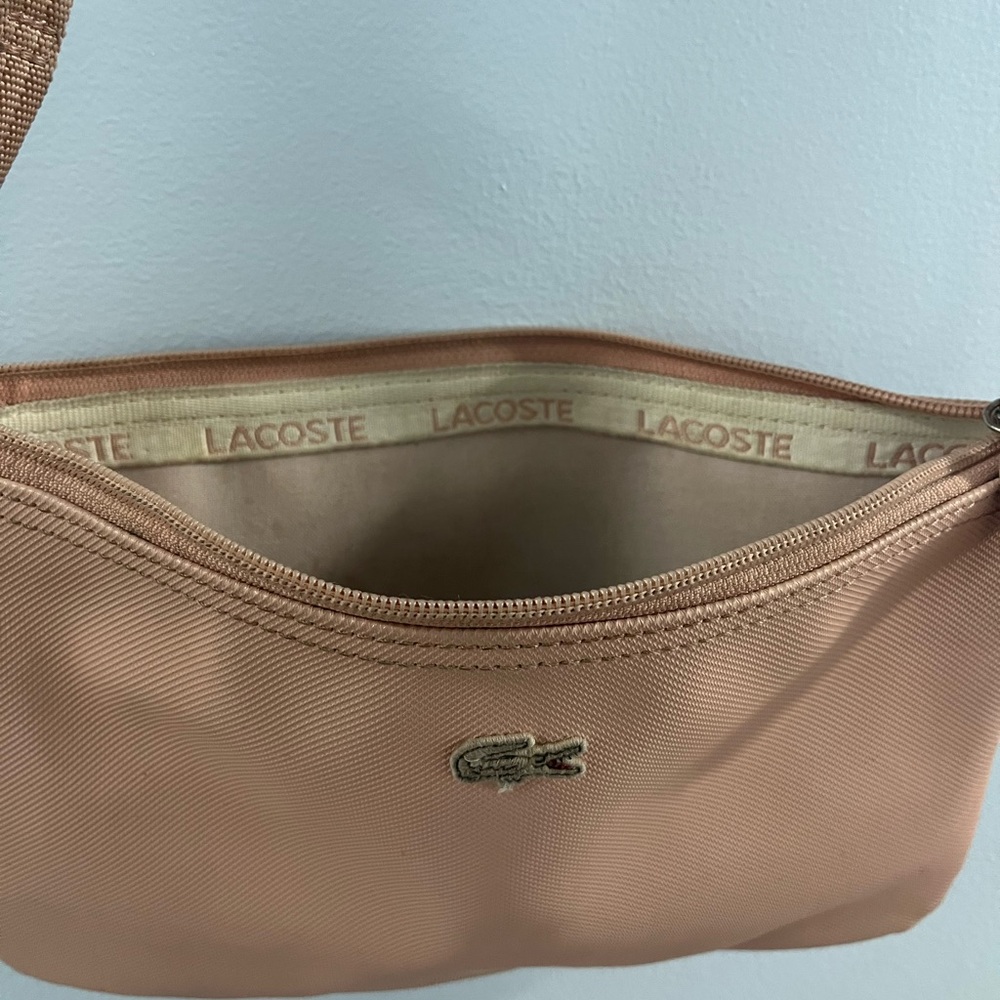 Lacoste Peach Pink Crossbody Bag - Picture 6 of 7